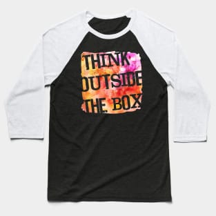 Think Outside the Box Baseball T-Shirt